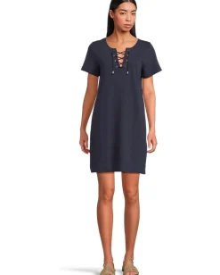 Tommy Bahama Coconut Isles Lace Up Dress Coastline Online