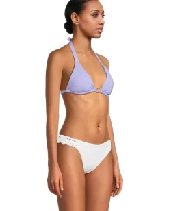 BECCA Colette Scalloped Crochet Tab American Fit Bottom White Online