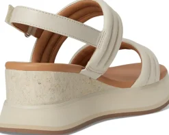 Johnston & Murphy Colleen Double-Band Sandal Bone Outlet