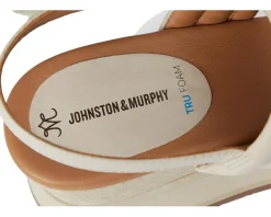 Johnston & Murphy Colleen Double-Band Sandal Bone Outlet