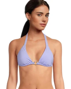 BECCA Color Code Cheryl Horseshoe Buckle Triangle Top Bellflower Clearance