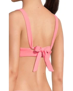 BECCA Color Code Francesca Multi Way Underwire Bra Top Coral Reef Online