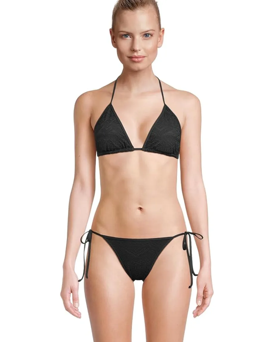 Women BECCA Color Play Crochet Cheryl Triangle Top