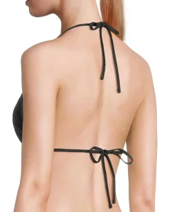 Women BECCA Color Play Crochet Cheryl Triangle Top