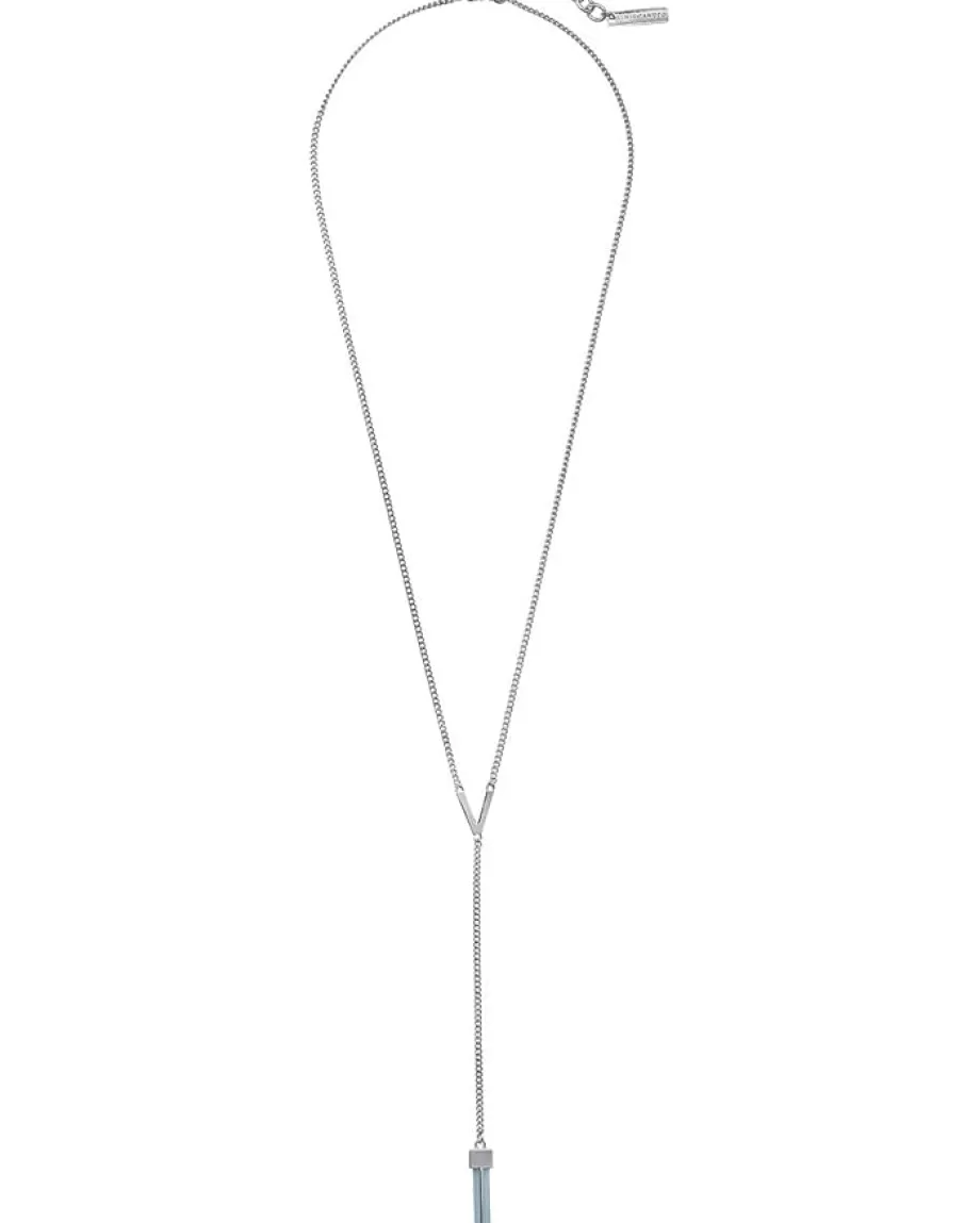 Women Vince Camuto Colored Resin Y 26" Necklace