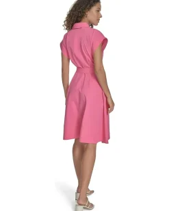 Women Calvin Klein Commuter Zip Front Aline