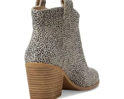 TOMS Constance Sahara Mini Cheetah Suede New