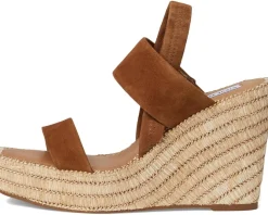 Steve Madden Contessa Chestnut Suede New