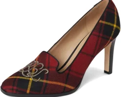 Lauren Ralph Lauren Corah Pumps Black/Red/Black Discount