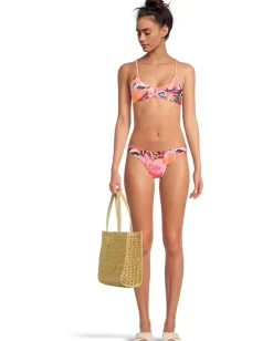 Maaji Coral Leafy Liberties Pink Overflow Hot