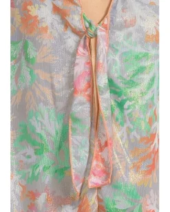 Women BECCA Coral Reef Sheer Chiffon Tunic