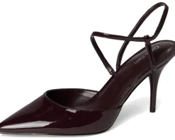 Calvin Klein Cordera Dark Red Patent Clearance