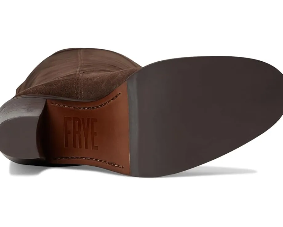 Frye Corinne Over The Knee Boot Dark Brown Hot