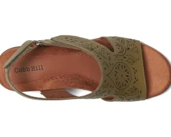 Cobb Hill Corria Dark Green Leather Online