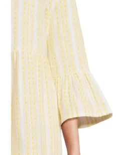 Women Tommy Bahama Cotton Dobby Tiered Dress