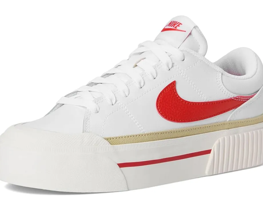Nike Court Legacy Lift White/Picante Red/Team Gold/Sail Best