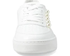 Stuart Weitzman Courtside Pearl Sneaker White Discount