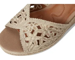 Lucky Brand Coyna Floral Espadrille Wedge Sandals Rhodonite/Rhodonite Discount