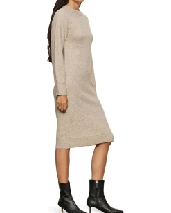 Sanctuary Cozy Midi Dress Heather Pearl