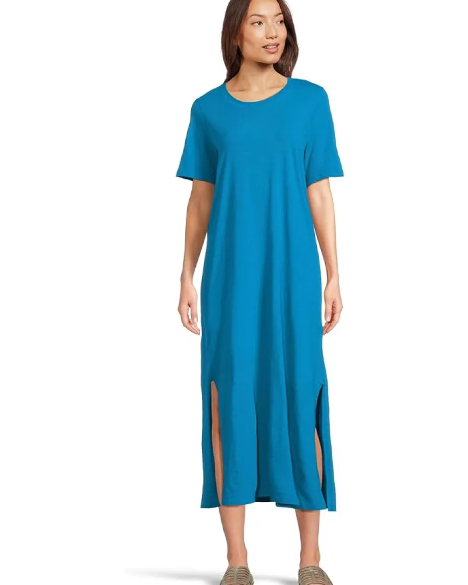 Women Eileen Fisher Crew Neck Dress