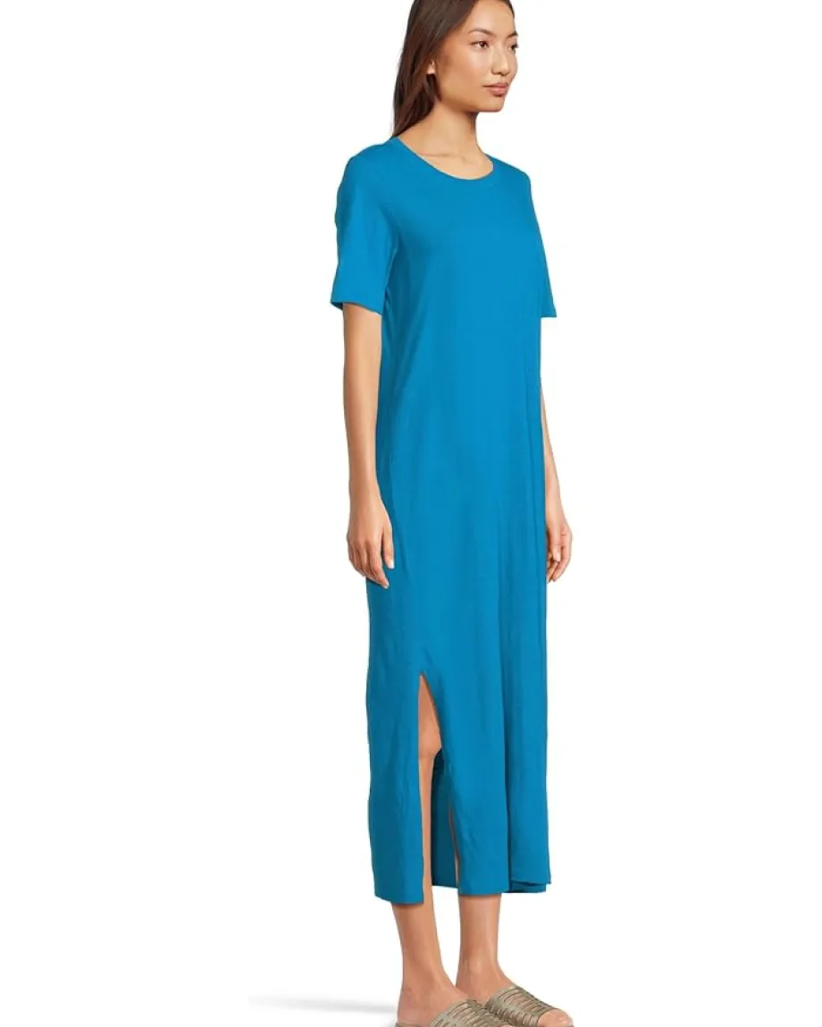 Women Eileen Fisher Crew Neck Dress