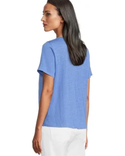 Women Eileen Fisher Crew Neck Short Sleeve Tee