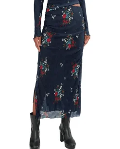 Free People Crimson Lights Set Navy Combo