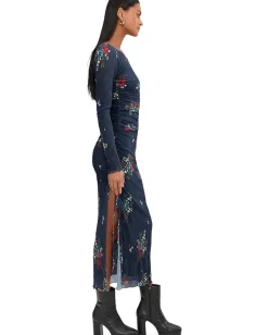 Free People Crimson Lights Set Navy Combo