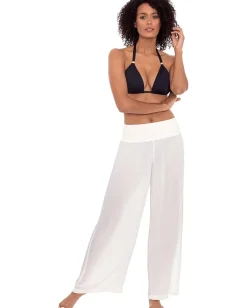 Lauren Ralph Lauren Crinkle Pants White Outlet