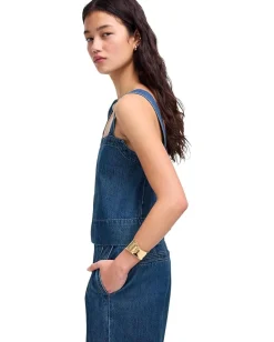 Women Madewell Crop Swing Top In