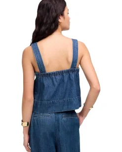 Women Madewell Crop Swing Top In