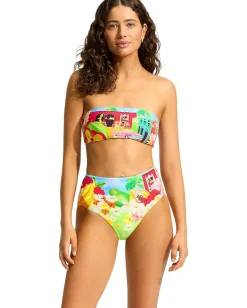 Women Seafolly Cuba High Waisted Pants