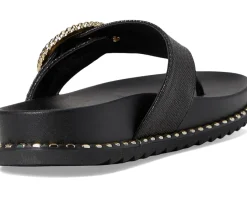 Jessica Simpson Cymmeri Buckle Sandals Black