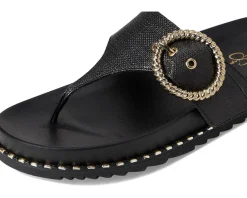Jessica Simpson Cymmeri Buckle Sandals Black