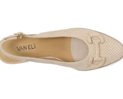 Vaneli Dabry Nude Suede New