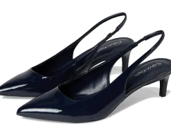 Calvin Klein Dainty Navy Patent Outlet