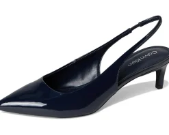 Calvin Klein Dainty Navy Patent Outlet
