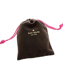 Women Kate Spade New York Dainty Sparklers Pave Disc Pendant Necklace