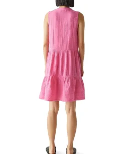 Michael Stars Daisy Above Knee Dress Flamingo Sale