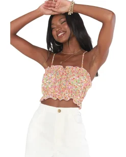Show Me Your Mumu Dakota Top Beachy Blossom Sale