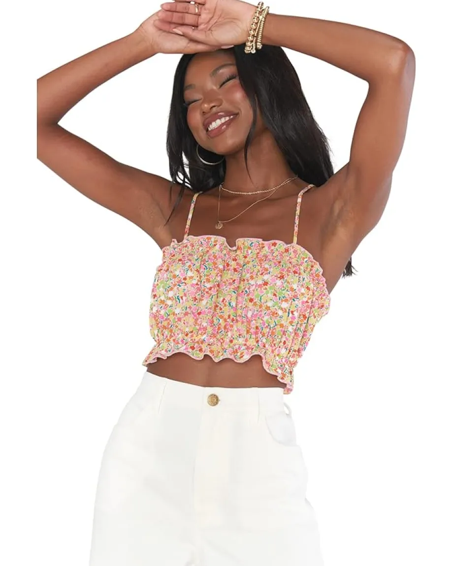 Show Me Your Mumu Dakota Top Beachy Blossom Sale
