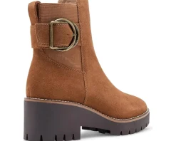 Blondo Dakota Waterproof Cognac Suede Hot