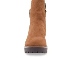 Blondo Dakota Waterproof Cognac Suede Hot