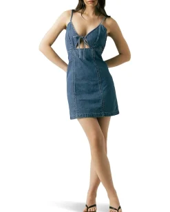 Women Blank NYC Dancing Queen Denim Dress
