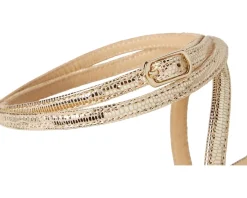Badgley Mischka Dania Gold Lizard Online