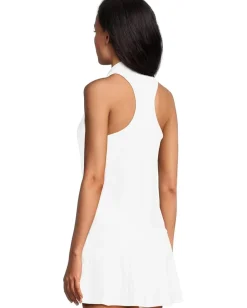 Lilly Pulitzer Dania Pleated Dress Upf 50 Resort White New