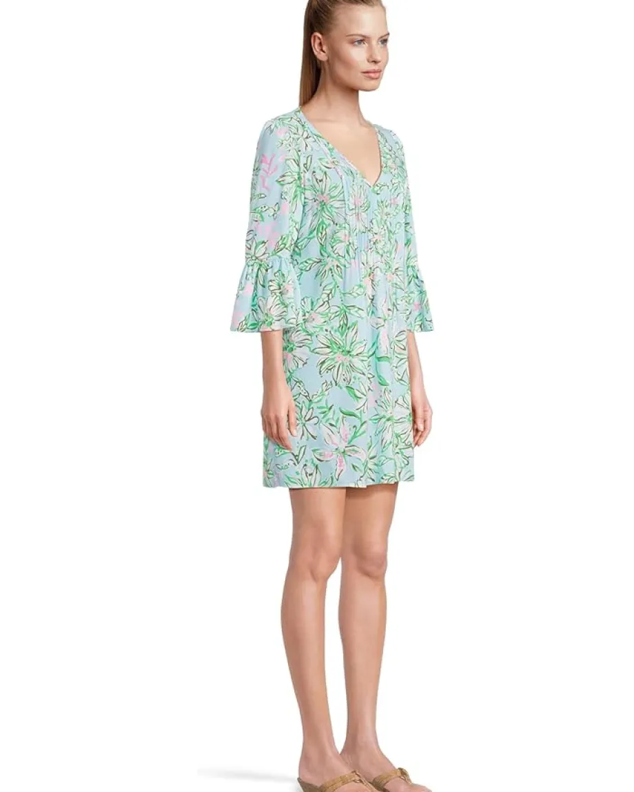 Women Lilly Pulitzer Danika 3/4 Sleeve Tunic Dress