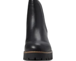 Blondo Danika Waterproof Black Leather Outlet