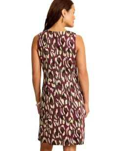 Women Tommy Bahama Darcy Cheetah Cove Short Dress