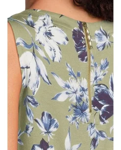 Tommy Bahama Darcy Floral Flourish Sleeveless Dress Dusty Thyme Online